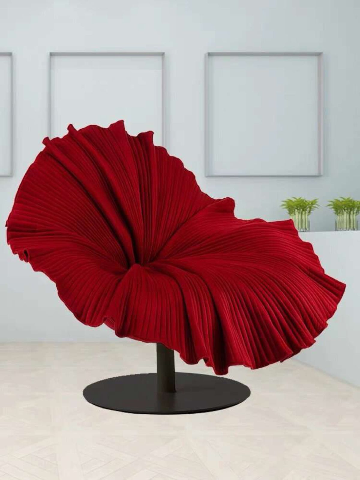 Petal Velvet Lounge Chair